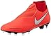 Produktbild NIKE Unisex Phantom Vsn Pro DF FG Fußballschuhe, Rot (Bright Crimson/Metallic Silver 600), 41 EU