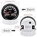 ARTILAURA 3in1 Gauge Tachometer+ Fuel Level (Adjust 240-33ohms, 0-90ohms, 0-190ohms, 10-180ohms) + Voltmeter, 85mm 3-3/8