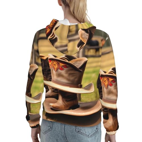 Sweat à capuche polyvalent femme pull ajusté avec poche EdWal - 4