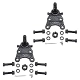 Detroit Axle - Both (2) Brand New Driver & Passenger Side Front Lower Ball Joint 10-Year Warranty