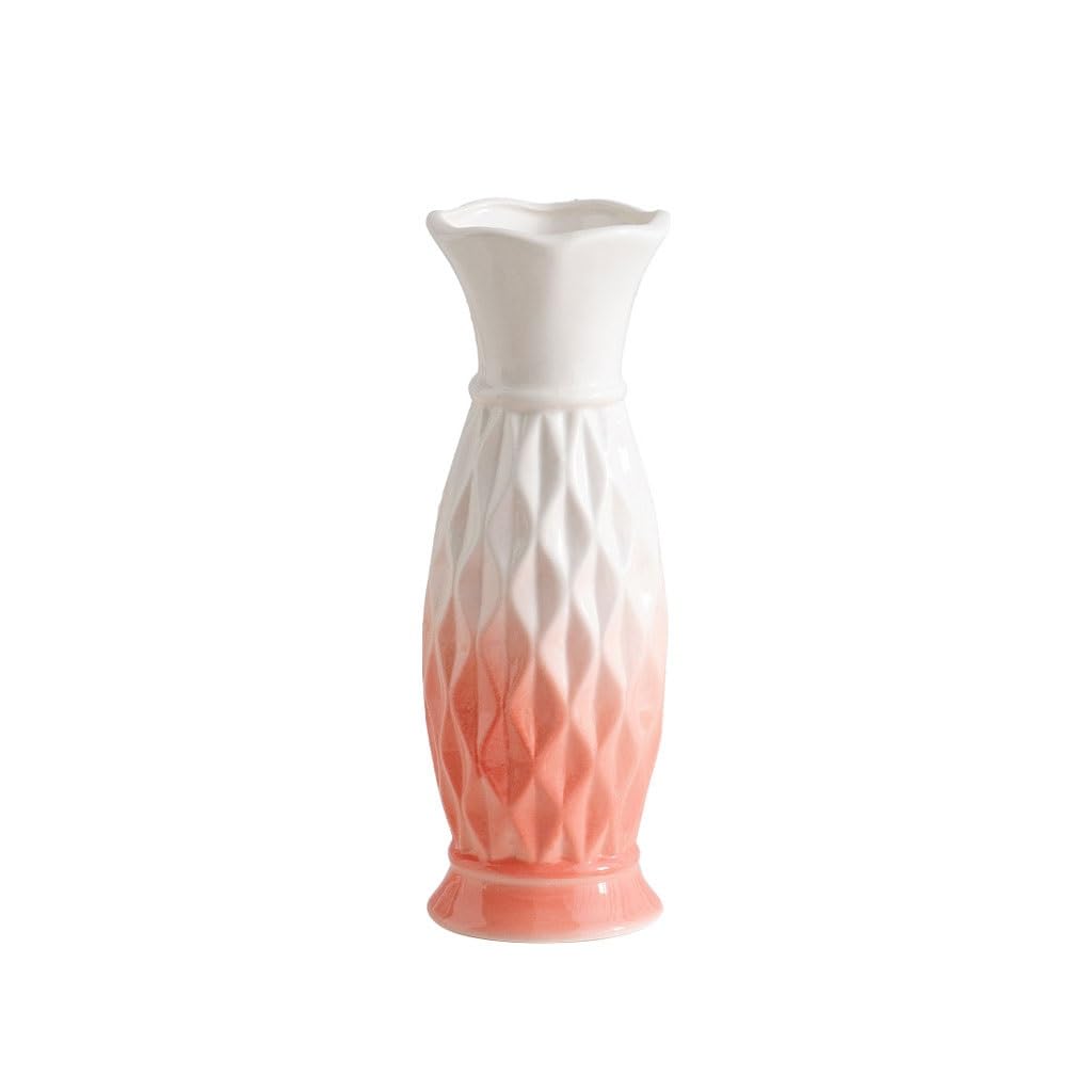 Dining Table Decor Simplicity Ceramic Hydroponic Vase Living Room Table Ornaments Office Flower Arrangement Vessel Kitchen Decor(A)