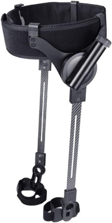 Mobility Walking Aid for Adults Elderly, Bionic Body Power Walking Aids & Equipment, Lower Limb Assistance Exercise Leg Walking Training Walker (Color : Duabl Legs, Size : L)