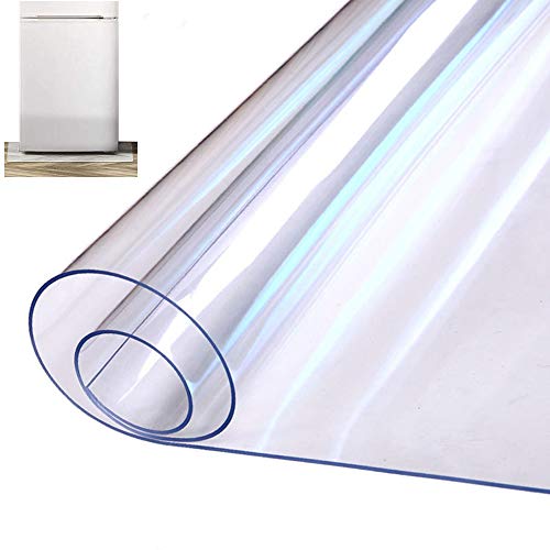 冷蔵庫マット 冷蔵庫シート 傷防止マット 滑り止め 机下/椅子/フロア/畳/床暖房対応 傷や凹み防止 地震対策 70x70cm 1mm軽い型