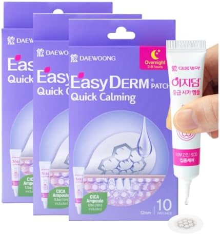 EasyDerm Quick Microdart Magnesium Pimple Patch 30ea - Cica Ampoule&Tweezer