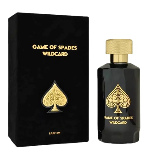 game of spades wildcard parfum elegant bottle on vanity