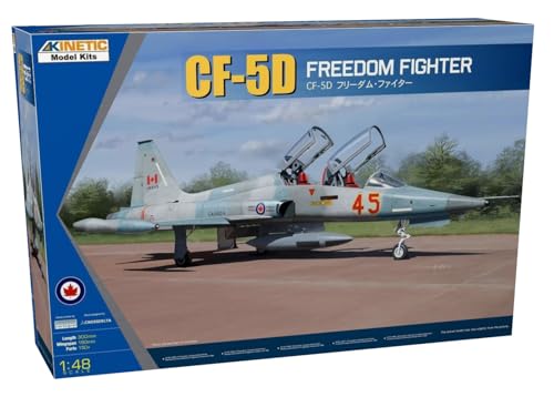 Maquette avion CF-5D Freedom Fighter Kinetic 1/48 pour modéliste exigeant