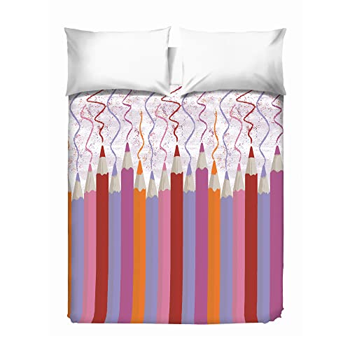 PENSIERI DELICATI Tagesdecke 260 x 280 cm, Einzeltuch 100% Baumwolle Pique, Ideal Zum Thema Wohnen, Decke Salva Bett Einzelne… – Ansicht 1