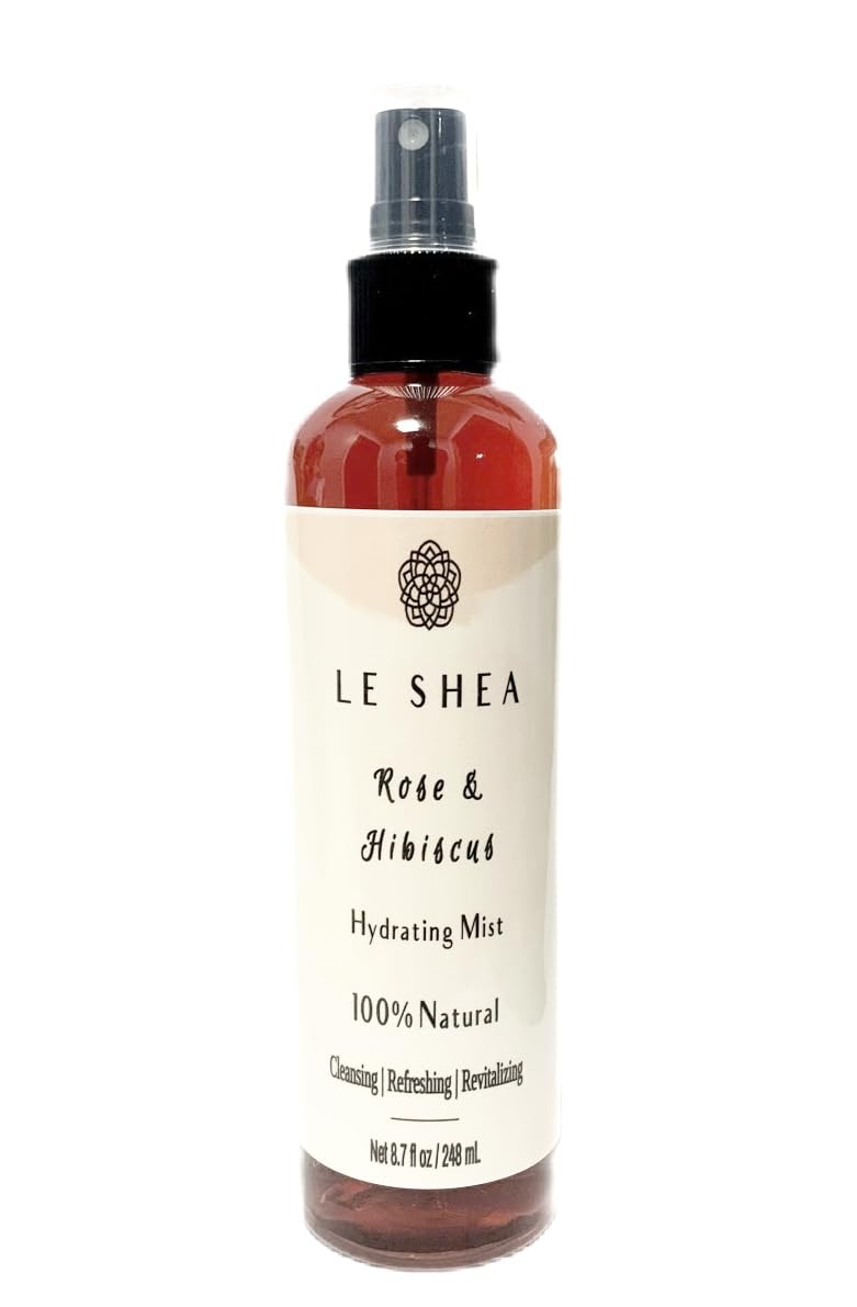 Amazon.com: LE SHEA Hibiscus & Rose Water Spray w Aloe, Essential