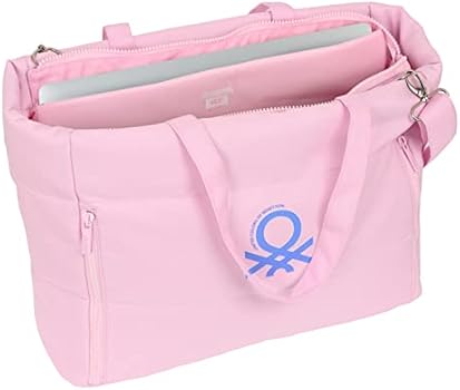 Sac Sport Résistant Safta Benetton DAMERO Sac De Sport Enfant - 50x26x20cm, Bleu Marine, Qualité Espagnole Sac De Sport Benetton