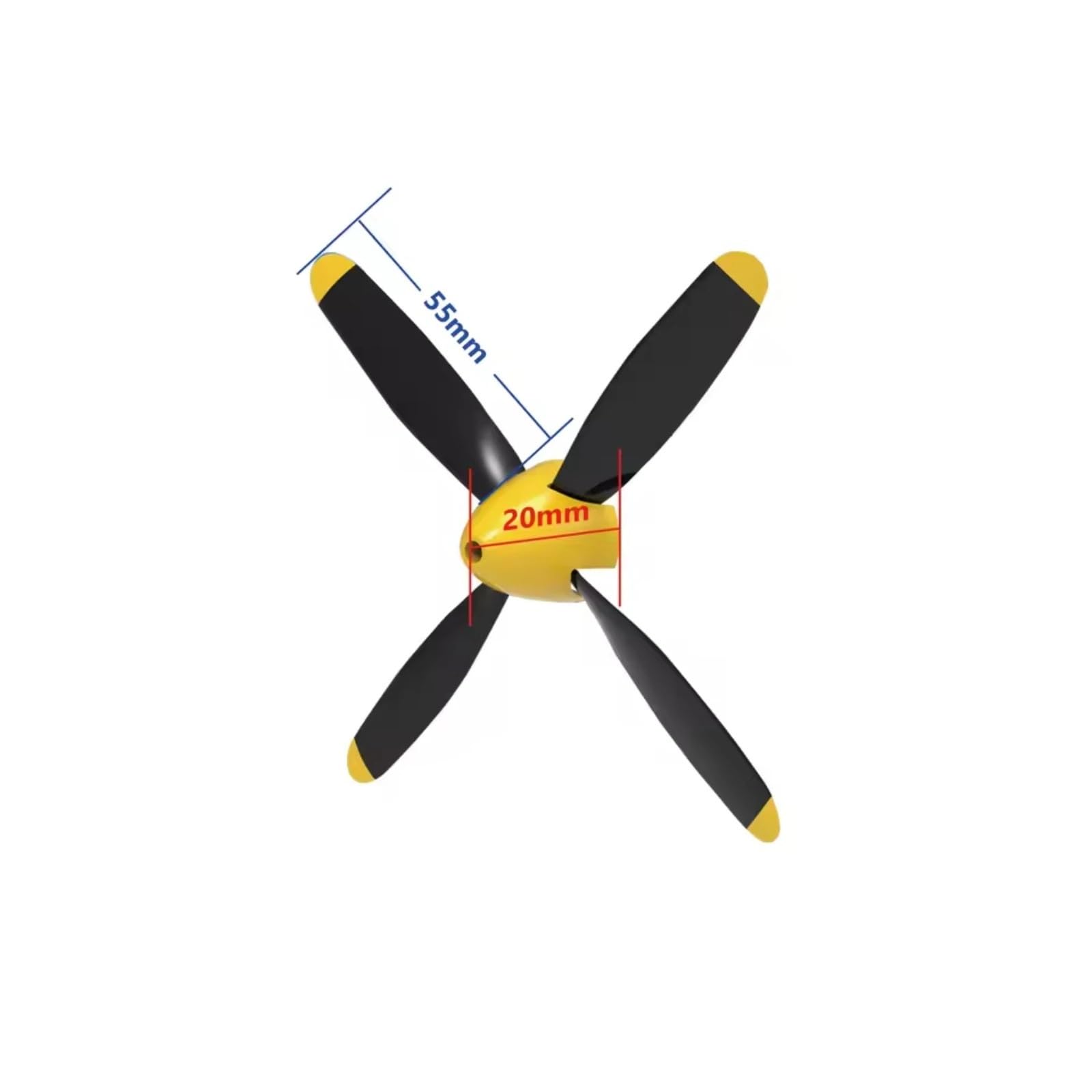 Compatible Para Volantex pala 4 aspas, amortiguador y adaptador avión RC serie 761