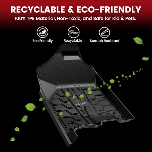 Image of LASFIT Floor Mats for RAM 1500 /2500 /3500 2013-2018 Crew Cab