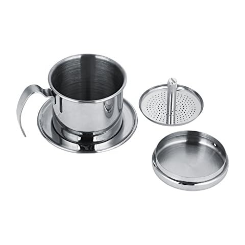 Sorand Vietnamesische Kaffeefilter, Filter aus Edelstahl Cover