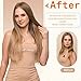 Full Shine Tape in Hair Extensions Human Hair 18 Inch Seamless Human Hair Extensions Tape Ins 50 Grams 20 Pcs Invisible Skin Weft Tape In Extensions Color 3 Fading to 8 Highlight 22 Blonde for Party