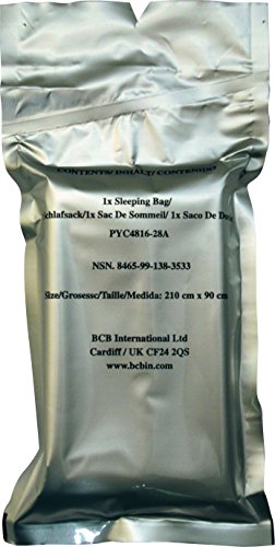 Bushcraft BCB - Saco de Dormir de Emergencia (Talla única), Transparente