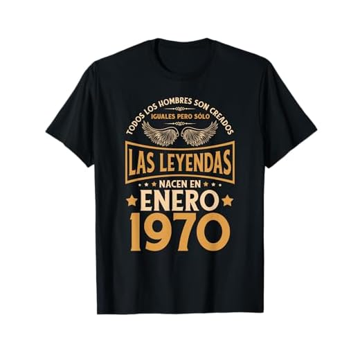 Cumpleaños Hombre Regalos Las Leyendas Enero 1970 Camiseta