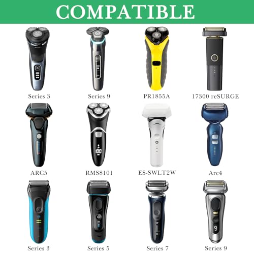 Foto von Linkidea Wandhalterung für Elektrorasierer, Rasiererhalter aus Edelstahl, kompatibel mit Philips Rasierer 2400, Norelco Serie 9 und Serie 7 (Schwarz)