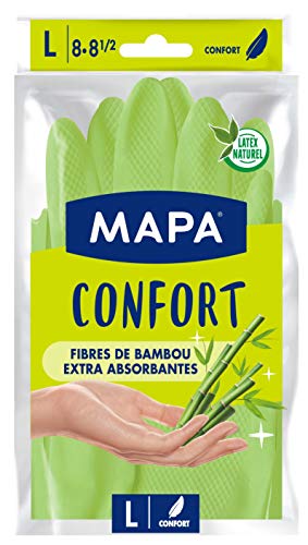 Gants de ménage Mapa anti-transpiration en bambou pour en finir avec les mains moites