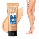 Leg Makeup Waterproof No Transfer,Leg and Body Scar Cover up,Tattoo Cover Up Makeup Waterproof,Long Last Body Foundation (2# Medium Golw, 4 FL OZ)