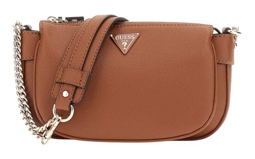 GUESS Fedora Shoulder Bag Cognac