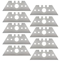 10 x Trapezklingen Messer,Trapezklinge,Ersatzklingen Cuttermesser,Ersatzklingen Cuttermesser,Sicherheitsmesser-52 x 19 x 0,6 mm