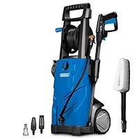 Draper 165Bar Electric High Powered Pressure Washer | 2393Psi Jet Wash | 2200W Power Washer | Home Car Driveway and Patio Cleaning | 6m Hose Length | Accessories Included | 98677