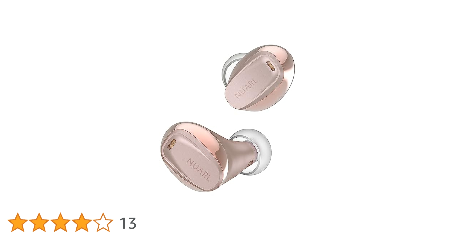 NUARL mini3 ローズゴールド 完全ワイヤレス ノイズキャンセリング NUARL EARBUDS (ローズゴールド) 完全ワイヤレスイヤホン
