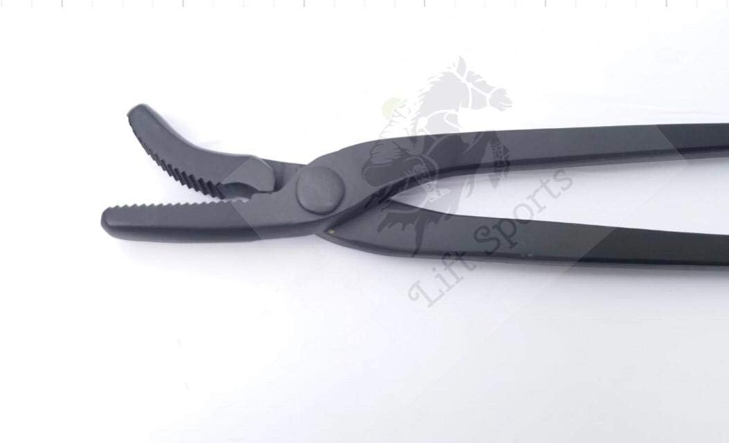 12" Horse Hoof Nail Clincher Farrier Tool Heavy Duty Shoe Veterinary Pliers Tack