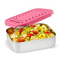 Algopix Similar Product 2 - LunchBots Medium Duo Snack Container