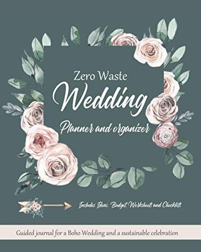 Zero waste Wedding planner and organizer. Guided journal for a
