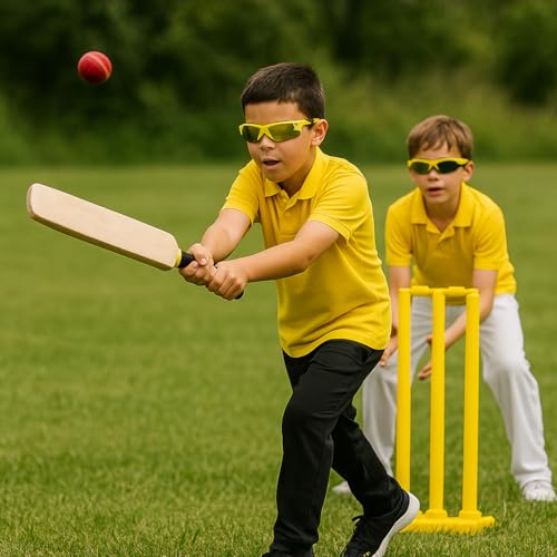 Image of ALNA-TURA Sport Sunglasses For Kids Boys And Girls Multicolors Googles For kids Stylish Modern & Fashion Sunglasses, Cycling Running Glasses (Age 3 To 12 Years)