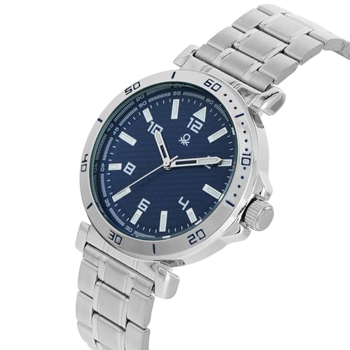 Image of United Colors of Benetton Blue Round Dial Analog Men's Watch - UWUCG2500