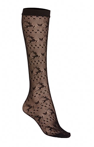 Stockerpoint - Calze Trachten - Donna, Nero (Nero), 2