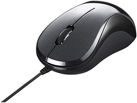 （22:00時点） バッファロー BUFFALO 有線 BlueLED 静音 USB 3ボタンマウス ブラック BSMBU108BK