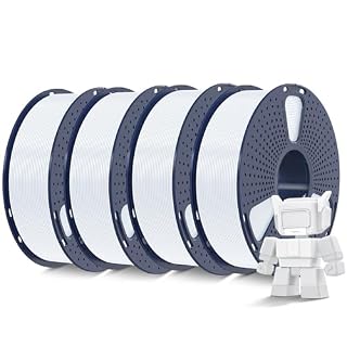 SUNLU High Speed PLA Filament 1.75mm, 4kg, White*4