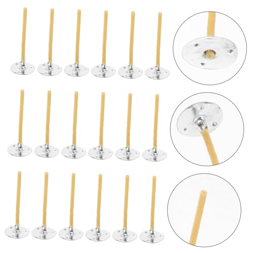 Mechas trenzadas para velas Ipetboom 100 piezas miniatura 3