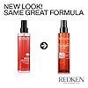 Redken Frizz Dismiss Instant Deflate Oil-In-Serum | For Frizzy Hair | Enhances Smoothness & Shine | With Babassu Oil | Sulfate Free | Packaging May Vary, 4.2 Fl Oz