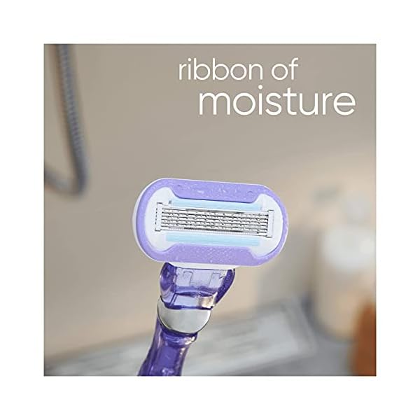 Gillette Venus Extra Smooth Swirl Rasierklingen Damen mit Feuchtigkeitsstreifen für Hautschutz, 6 Ersatzklingen – Bild 4