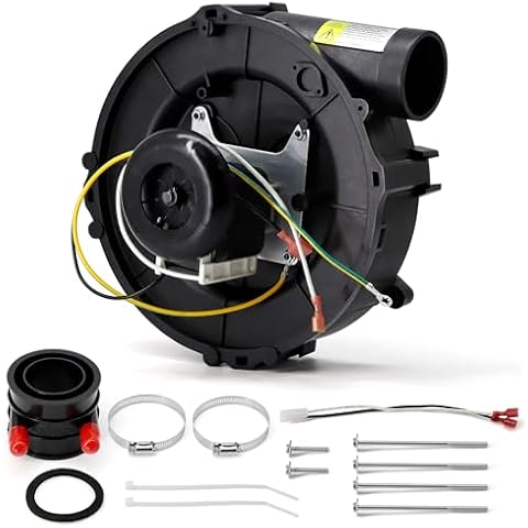Hipoilk Furnace Draft Inducer Blower Motor Assembly Replaces Goodman 0171M00001S, 22307501, Jakel J238-150-15293, Rotom FB-RFB501 Cover