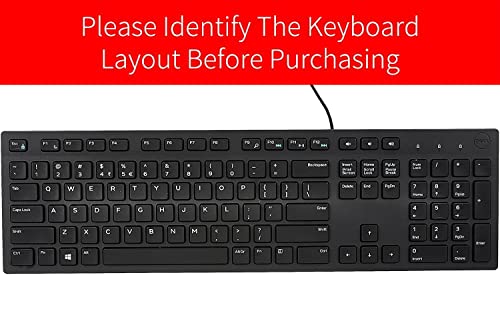 Colorful Keyboard Cover For Dell Km63 Wireless Keyboard & Dell Kb216 Wired/Dell Optiplex 5250 3050 3240 5460 7450 7050/Dell Inspiron Aio 3475/3670/3477 All-In One Desktop Keyboard Skin, Rainbow #TOP1