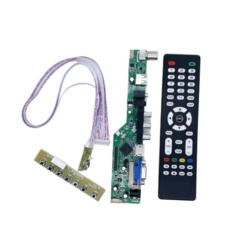 T.SK105A.03 ���j�o�[�T���e���r�R���g���[���h���C�o�{�[�h VGA HD-MI USB �e���r�}�U�[�{�[�h�A�i���O�M�� 15-42 �C���`(T.SK105A.03 KEY)