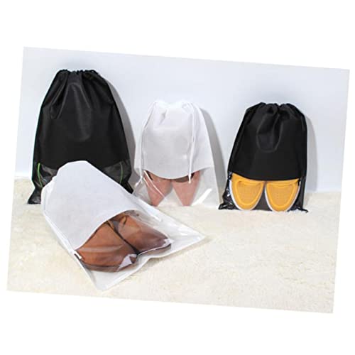 Housoutil 20 Unidades travel bag organizador de sapatos organizador de calçados saco de chinelos não