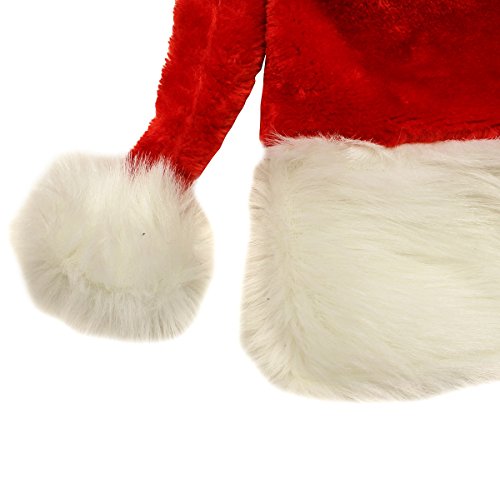 Santa Hats For Adults - Extra Long Santa Hat - Santa Con Hats - Novelty Christmas Hats - 5 Ft Christmas Hat – Long Santa Hat Costume - By Tigerdoe #TOP3
