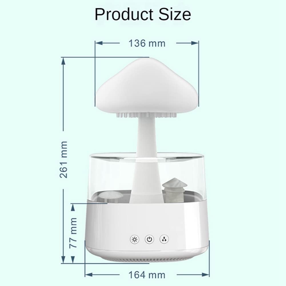 Nube Umidificatore Aromaterapia Macchina Atomizzatore Alimentazione Domestica 5V 2A Non Ricaricabile