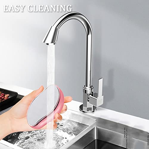 Crystal Hair Eraser, Upgraded Magic Crystal Hair Remover For Women And Men, Painless Exfoliation Hair Removal Tool For All Body Parts, Reusable & Washable (Rose.) #TOP3