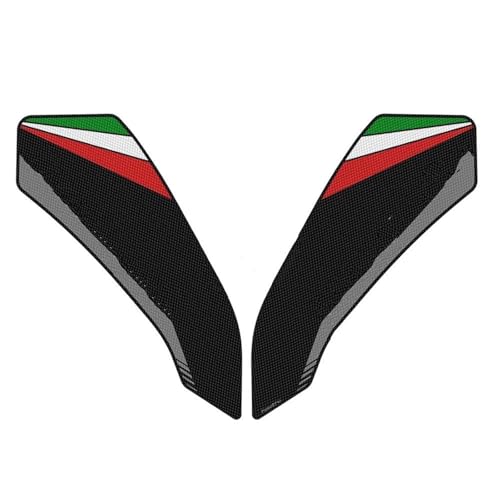 Adhesivo de tanque para Ducati Multistrada 1200 y 1260 protector lateral de espina de pescado