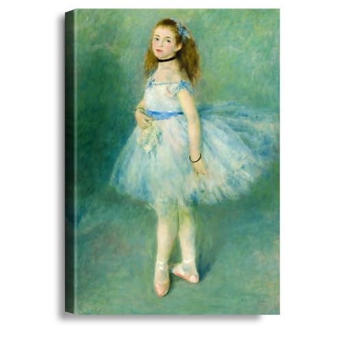 A&T ARTWORK The Dancer by Pierre-Auguste Renoir Painting Reproductions Reproductions,Giclee Canvas Prints Wall Art for Home Decor,30X20 inches