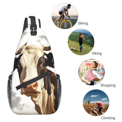 Bolso tipo bandolera cruzado para hombre y mujer miniatura 6