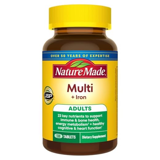 Nature Made Daily Multivitamin with Iron