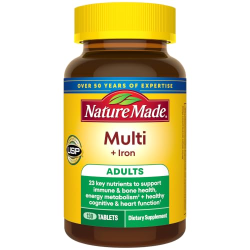 Nature Made Multivitamin Tablets with Iron...