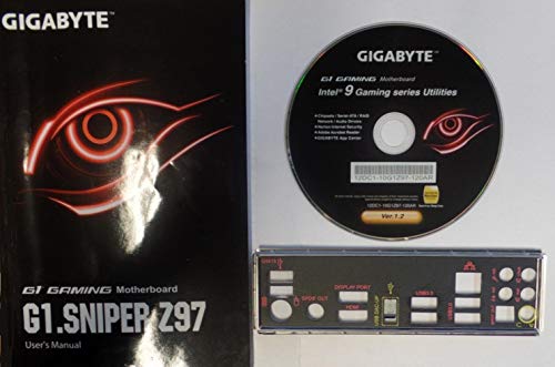 Preisvergleich Produktbild Gigabyte G1.Sniper Z97 Handbuch - Blende - Treiber CD